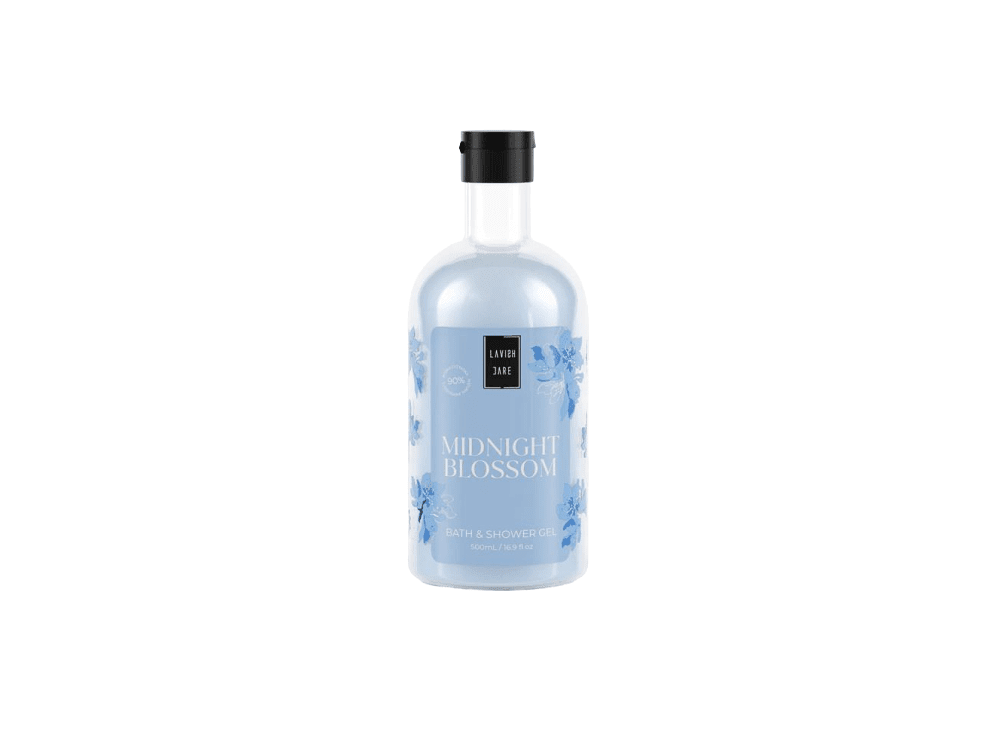 Lavish Care Bath & Shower Gel Midnight Blossom Αφρόλουτρο, 500ml