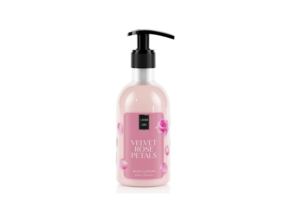 Lavish Care Body Lotion Velvet Rose Petals, Ενυδατική Κρέμα Σώματος & Χεριών, 300ml