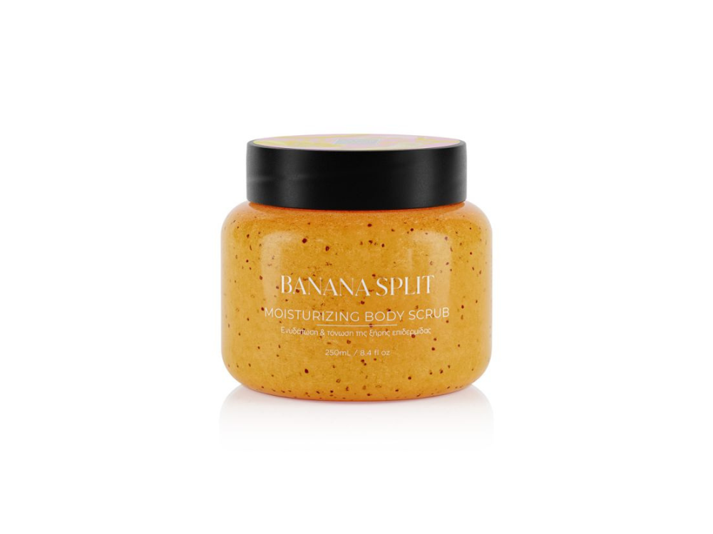 Lavish Care Body Scrub Banana Split - Moisturizing, Απολεπιστικό Σώματος, 250ml