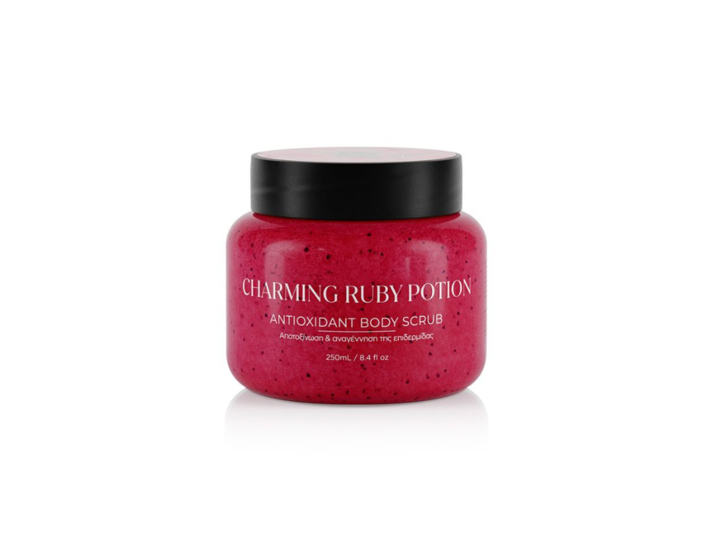 Lavish Care Body Scrub Charming Ruby Potion Antioxidant Απολεπιστικό Σώματος, 250ml