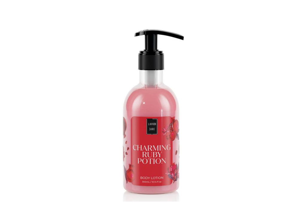 Lavish Care Body Lotion Charming Ruby Potion Κρέμα Σώματος & Χεριών, 300ml