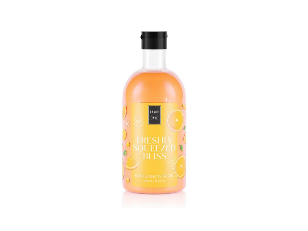 Lavish Care Bath & Shower Gel Freshly Squizeed Bliss Αφρόλουτρο, 500ml