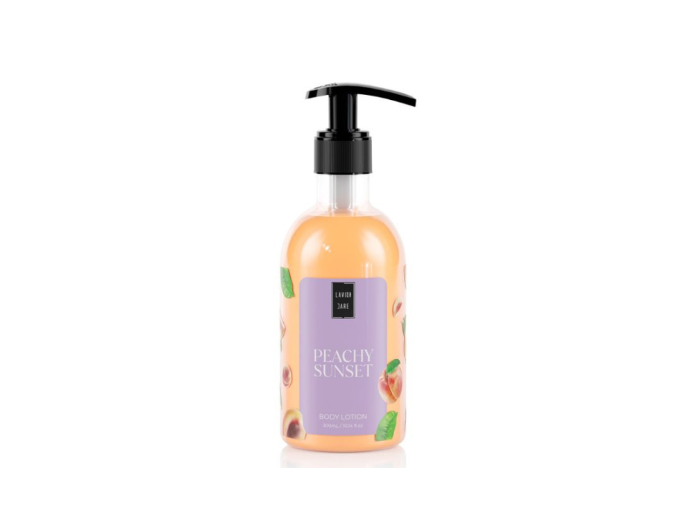 Lavish Care Body Lotion Peachy Sunset Ενυδατική Κρέμα Σώματος & Χεριών, 300ml