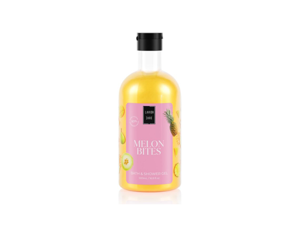 Lavish Care Bath & Shower Gel Melon Bites Aφρόλουτρα, 500ml