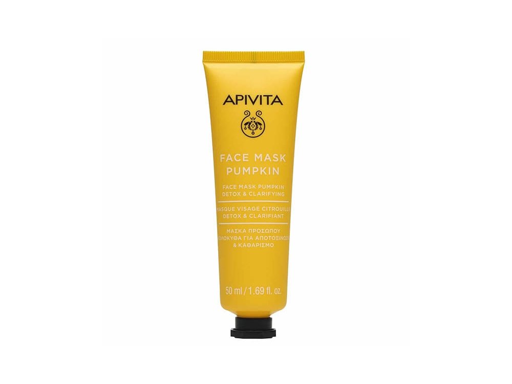 Apivita Face Mask Pumpkin Μάσκα Προσώπου με Κολοκύθα για Αποτοξίνωση, 50ml