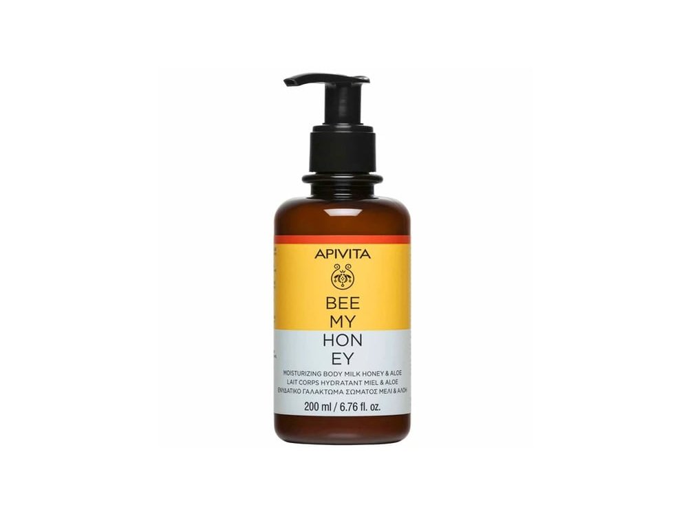 Apivita Bee My Honey Moisturizing Body Milk Ενυδακτικό Γαλάκτωμα Σώματος με Μέλι & Αλόη, 200ml