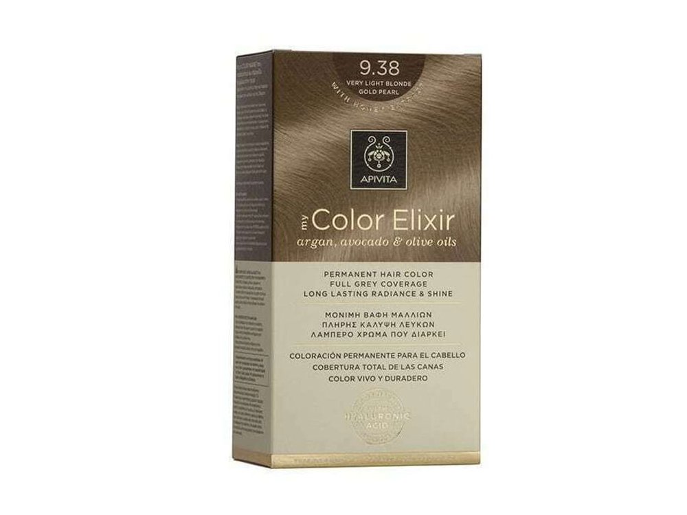 Apivita My Color Elixir N9.38 Ξανθό Πολύ Ανοιχτό Μελί Περλέ 50 & 75ml