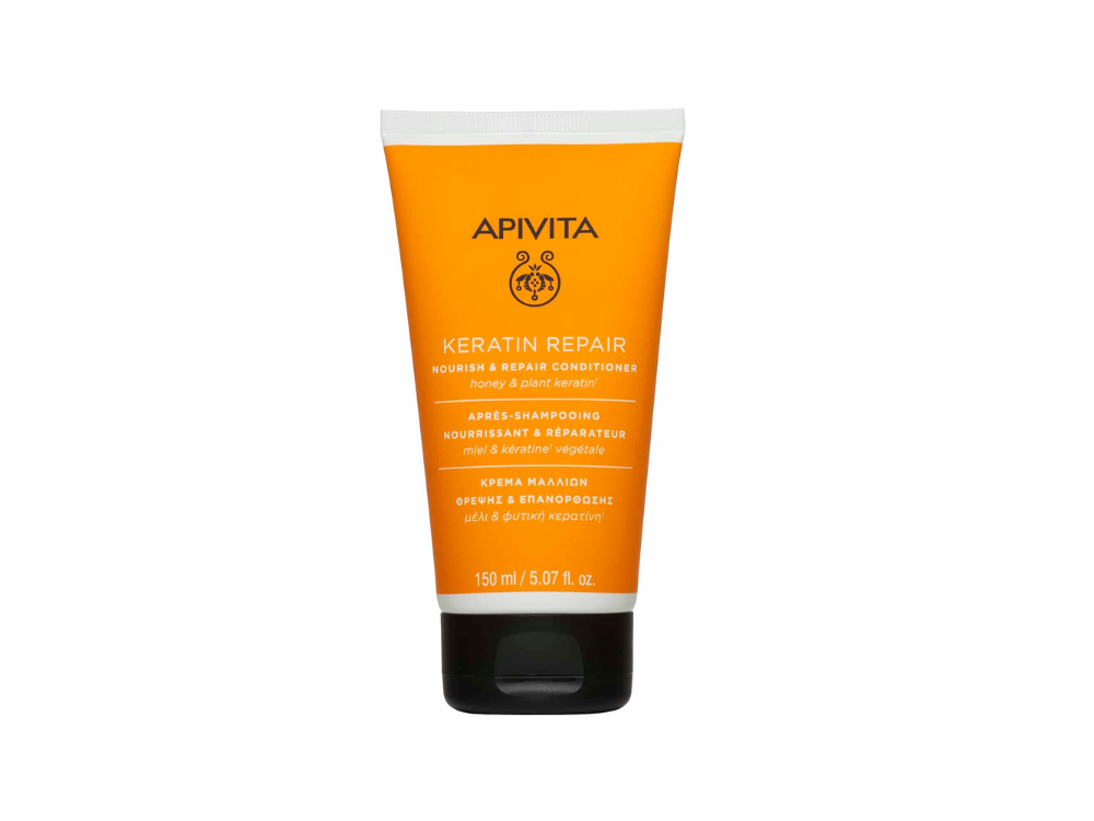 Apivita Keratin Repair Nourish & Repair Conditioner Κρέμα Μαλλιών Θρέψης & Επανόρθωσης, 150ml