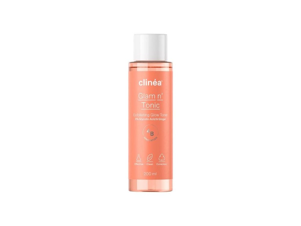 Clinea Glam n' Tonic Απολεπιστική Τονωτική Λοσιόν, 200ml