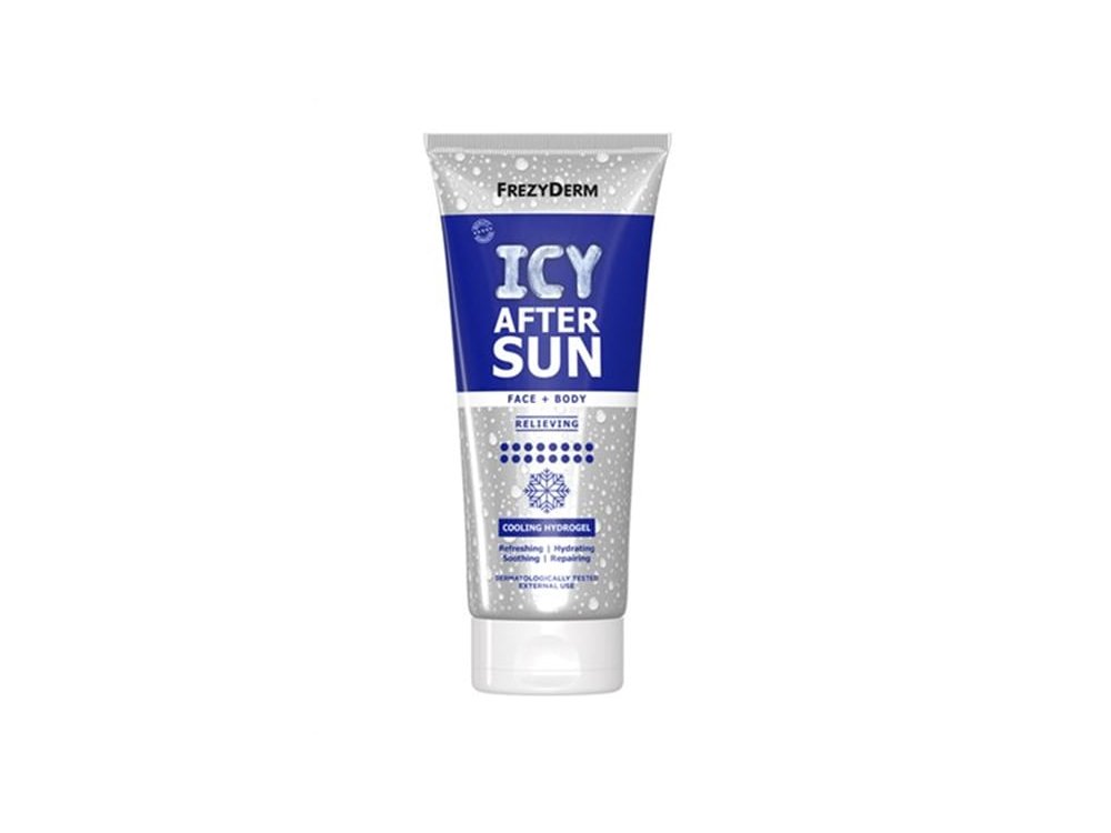 Frezyderm Icy After Sun Δροσερό Gel για Μετά τον Ήλιο για Πρόσωπο & Σώμα, 200ml