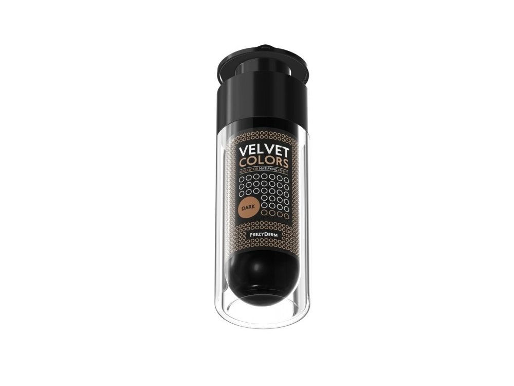 Frezyderm Velvet Colors Dark Μake Up, με Ματ Αποτέλεσμα & Βελούδινη Υφή, 30ml