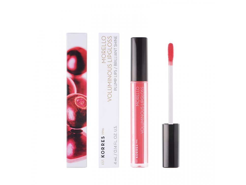 Korres Morello Voluminous Lipgloss 42 Peachy Coral, 4ml