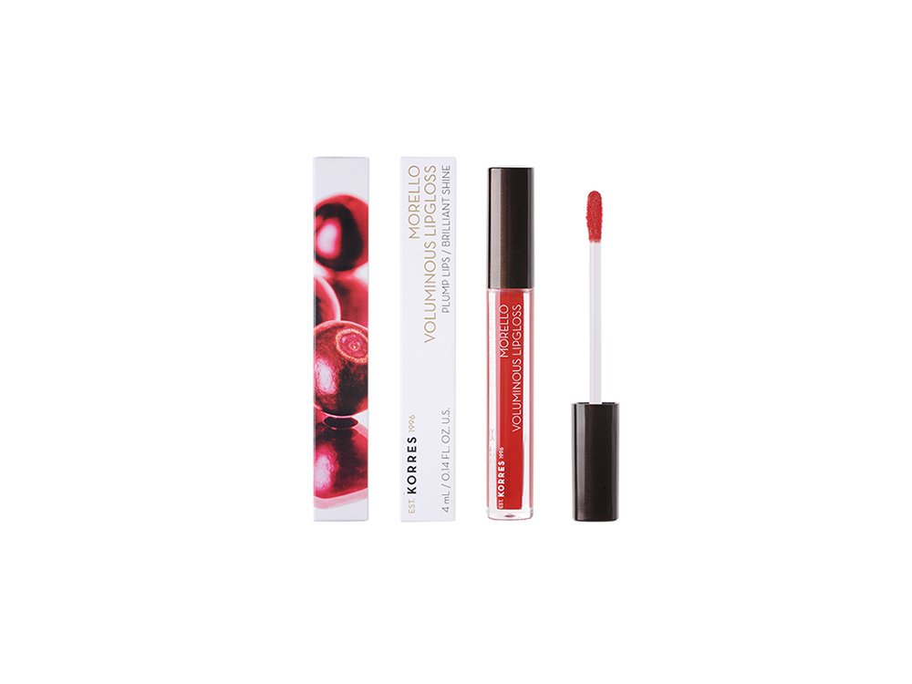 Korres Morello Voluminous Lipgloss 42 Real Red, 4ml