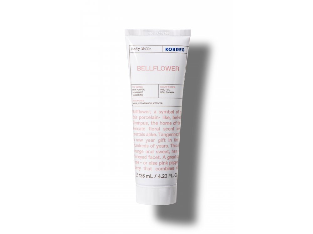 Korres Body Milk Bellflower, Ενυδατικό Γαλάκτωμα Σώματος, 125ml