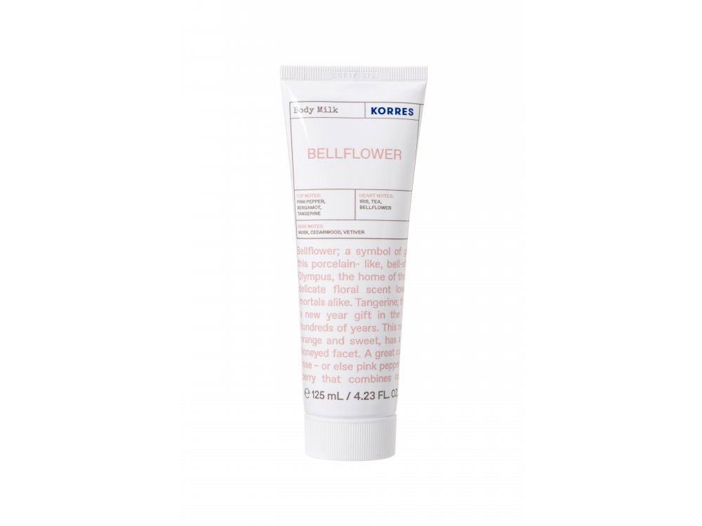 Korres Body Milk Bellflower, Ενυδατικό Γαλάκτωμα Σώματος, 125ml