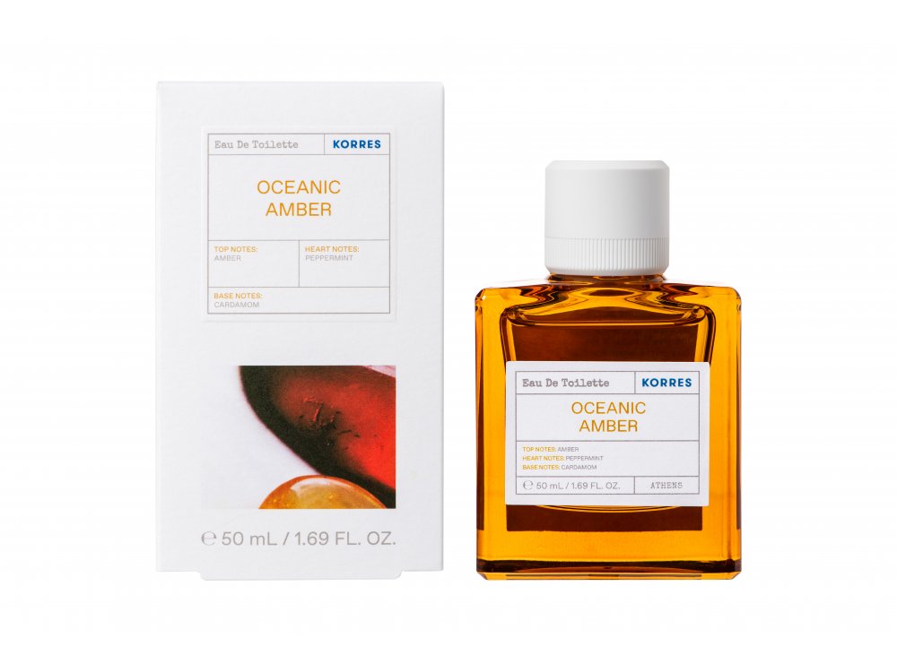 Korres Oceanic Amber Eau De Toilette, Γυναικείο Άρωμα, 50ml