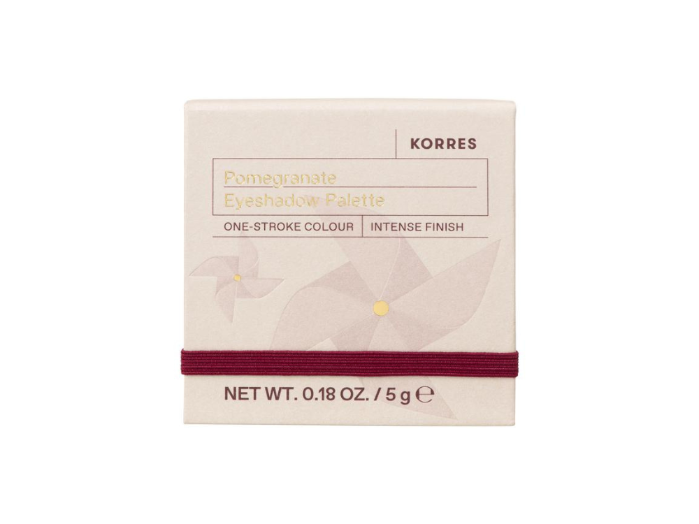 Korres Pomegranate Eyeshadow Palette Παλέτα Σκιών, 5g