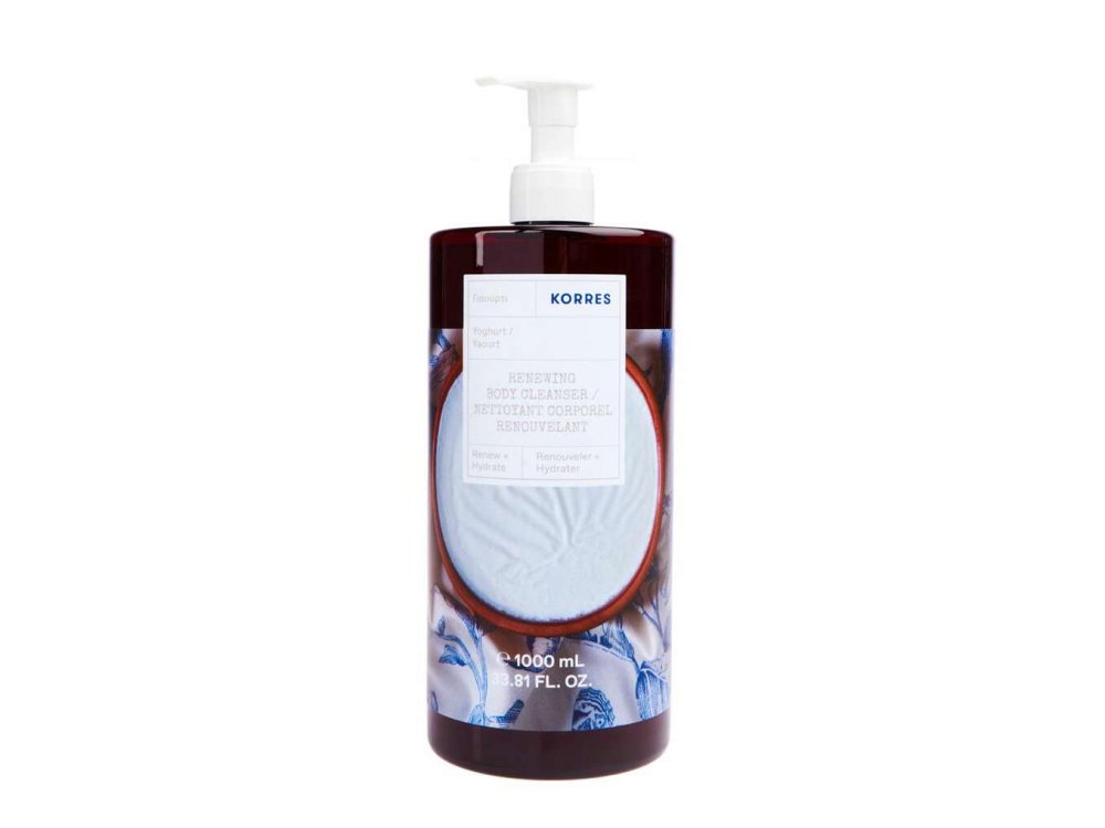 Korres Yoghurt Renewing Body Cleanser Αφρόλουτρο Γιαούρτι, 1000ml