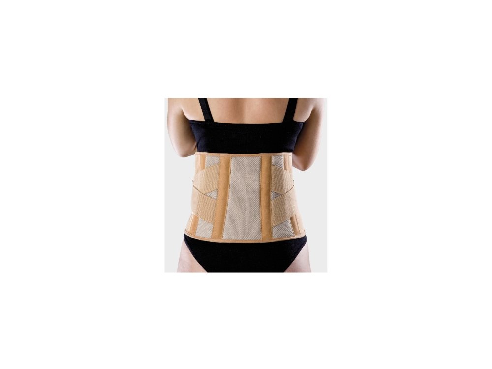 Anatomic Help 0122 Air Mesh Ζώνη Οσφύος Πολλαπλών Παθήσεων Ελαστική, Χρώμα Μπεζ, Μέγεθος Μ