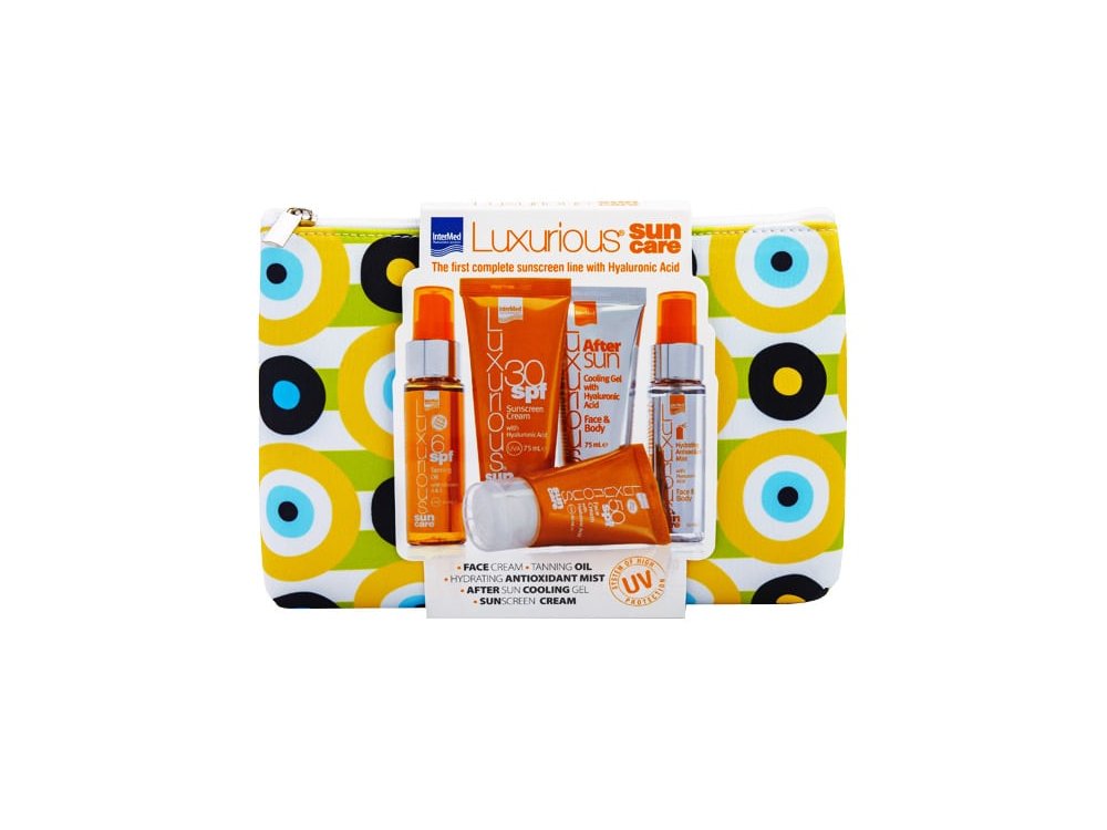 Intermed Luxurious Travel Suncare Hydrating Promo Set, Καλοκαιρινό Σετ Αντηλιακής Προστασίας & Αντιγήρανσης