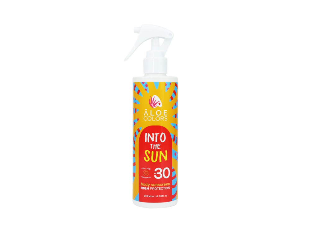 Aloe+Colors Into The Sun Body Sunscreen Αντηλιακή Κρέμα Σώματος SPF30, 200ml