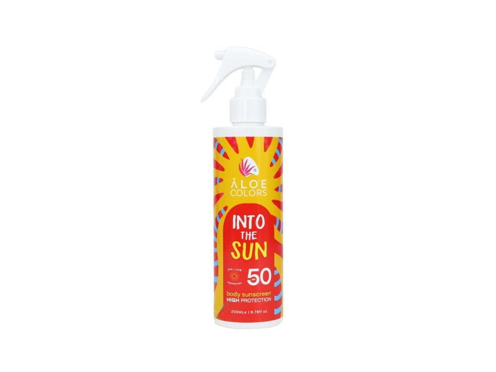 Aloe+Colors Into The Sun Body Sunscreen Αντηλιακή Κρέμα Σώματος SPF50, 200ml