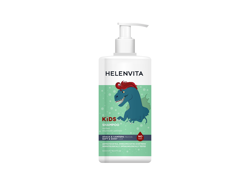 Helenvita Kids Dino Shampoo Παιδικό Σαμπουάν, 500ml