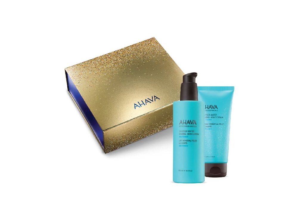 Ahava Sea Kissed Duo X-Mas Pack Sea Kissed Body Lotion Λοσιόν Σώματος, 250ml & Sea Kissed Hand Cream Κρέμα Χεριών, 100ml, 1σετ