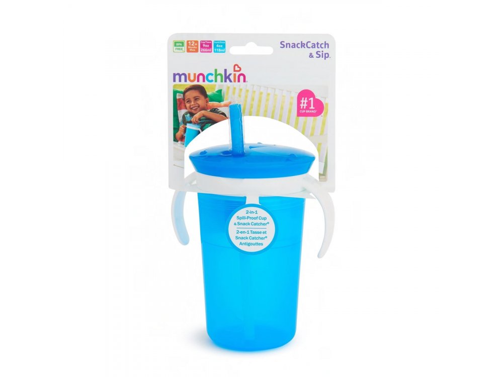 Munchkin Snack and Sip Cup 12m+ 266ml, 1τμχ