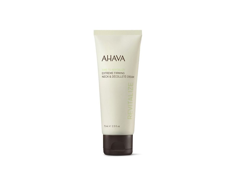 Ahava Time To Revitalize Extreme Firming Neck & Decollete Cream, Κρέμα Σύσφιξης Για Τον Λαιμό & το Ντεκολτέ, 50ml