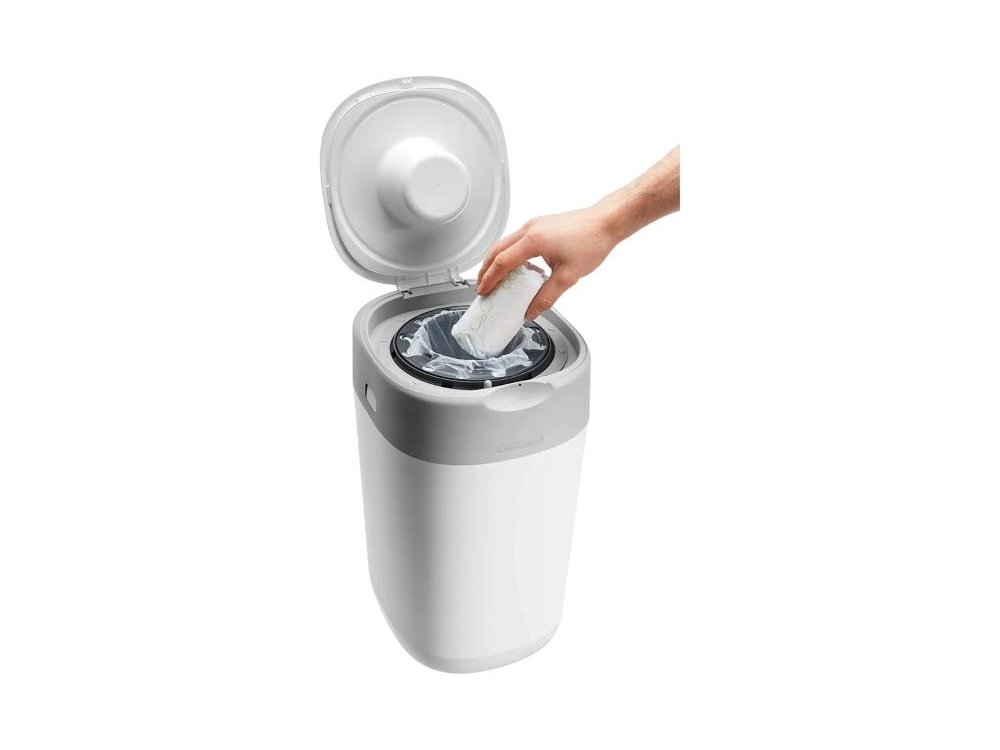 Tommee Tippee Twist & Click Diaper Disposal Bin White Κάδος Απόρριψης Πάνας Λευκός, 1τμχ