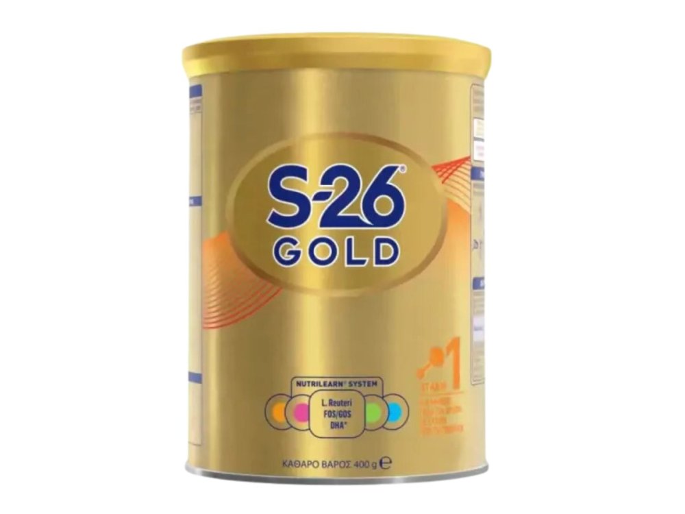 S-26 Gold 1 Βρεφικό Γάλα από τη Γέννηση, 400gr