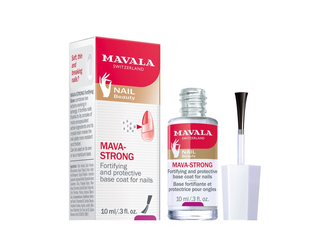 Mavala Mava-Strong Base Coat Βάση Ενίσχυσης & Προστασίας Νυχιών, 10ml