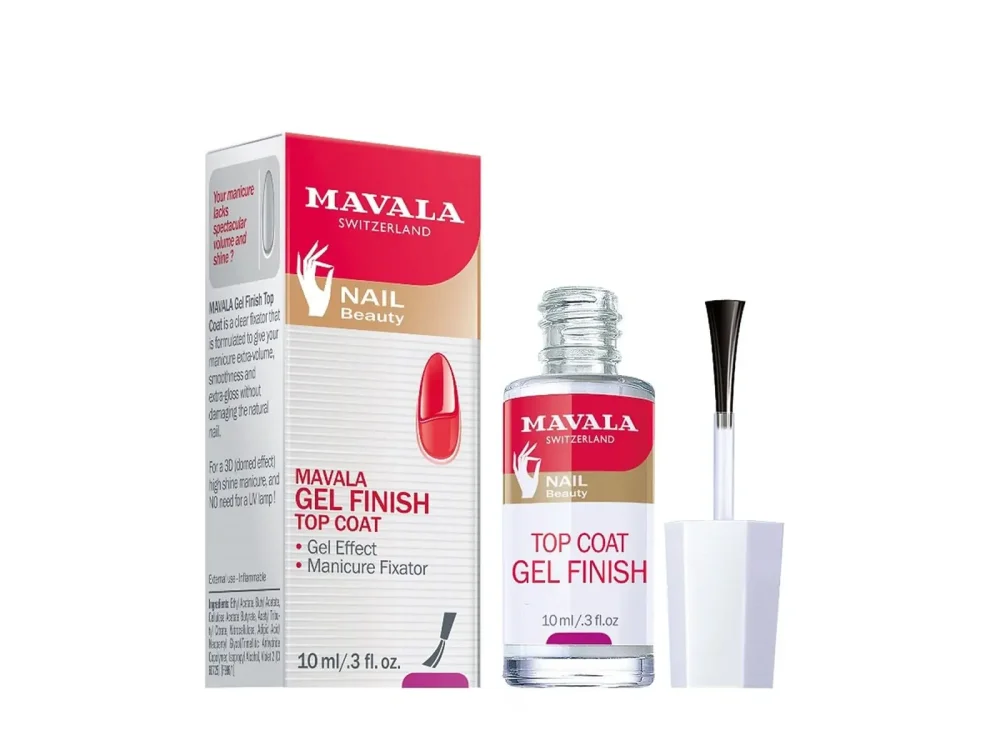 Mavala Gel Finish Top Coat με Μεγάλη Διάρκεια, 10ml