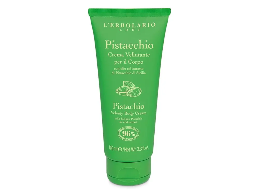 L'erbolario Velvety Body Cream Pistacchio, Βελούδινη Κρέμα Σώματος με έλαιο Φυστικιού, 100ml