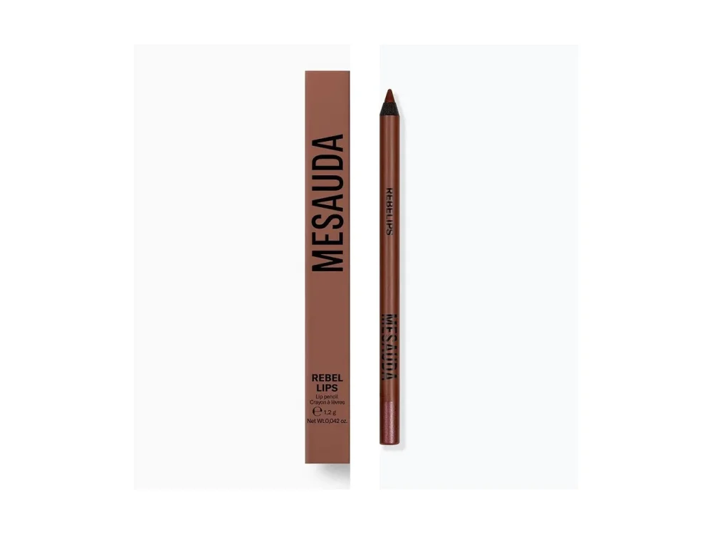 Mesauda Rebelips Lip Pencil Αδιάβροχο Μολύβι Χειλιών 102 Hazelnut, 1.2g