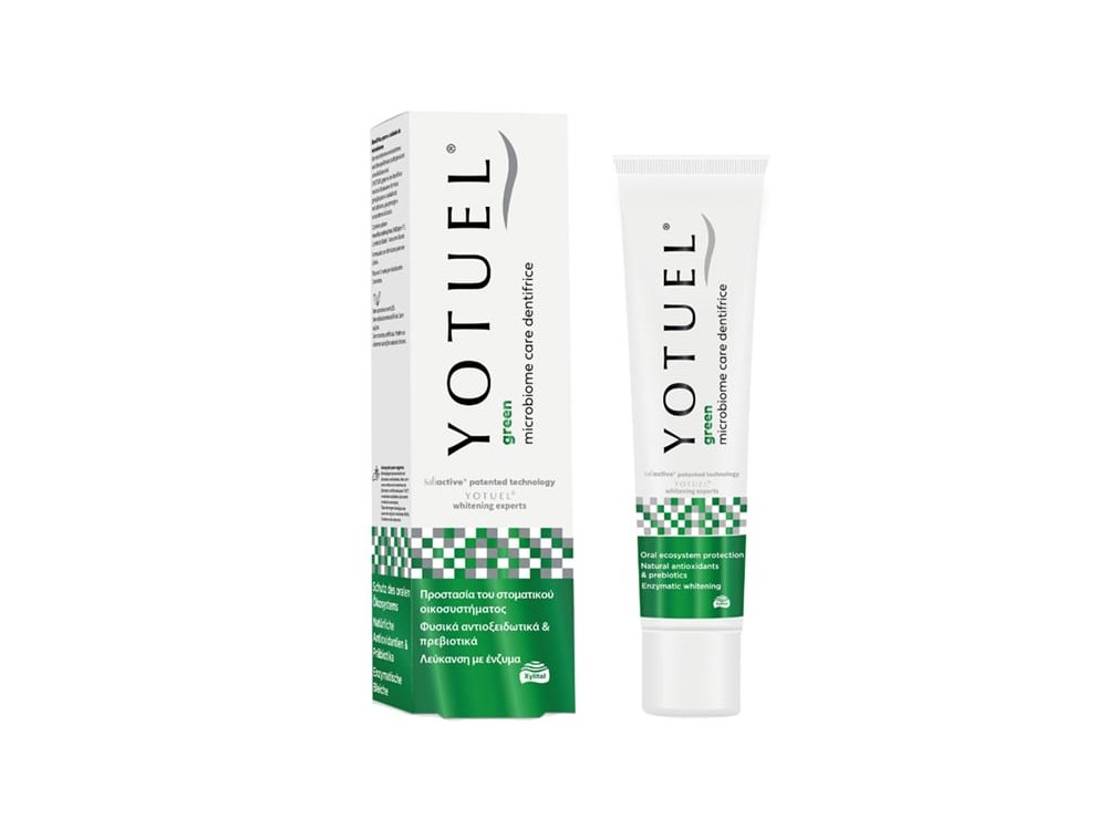 Yotuel Green Microbiome Care Toothpaste Λευκαντική Οδοντόκρεμα, 100gr