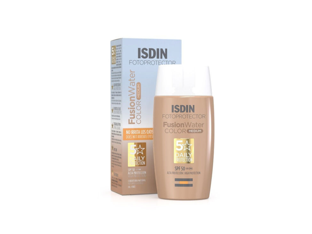 Isdin Fotoprotector Fusion Water Color Medium Αντηλιακό Προσώπου με Χρώμα SPF50, 50ml