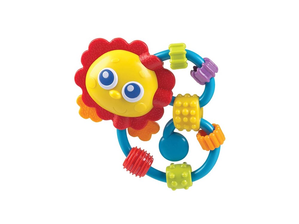 Playgro Curly Critters Lion Κρίκος Οδοντοφυΐας Λιοντάρι, 1τμχ