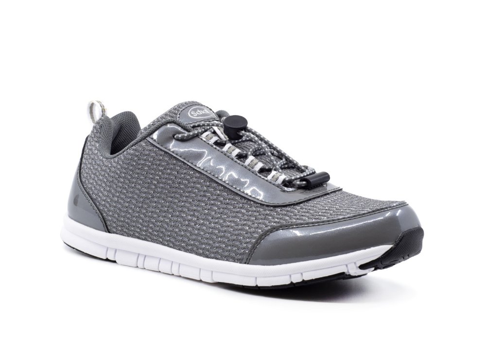 Scholl Windstep Two Grey Ανατομικά Γυναικεία Αθλητικά Sneakers, Νο38