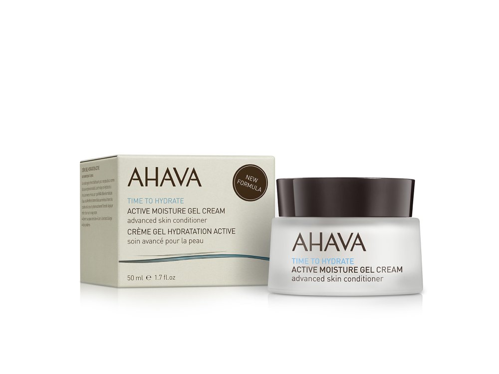 Ahava Time To Hydrate Active Moisture Gel Cream, Ενυδατικό Ζελέ Κρέμας Προσώπου, 50ml