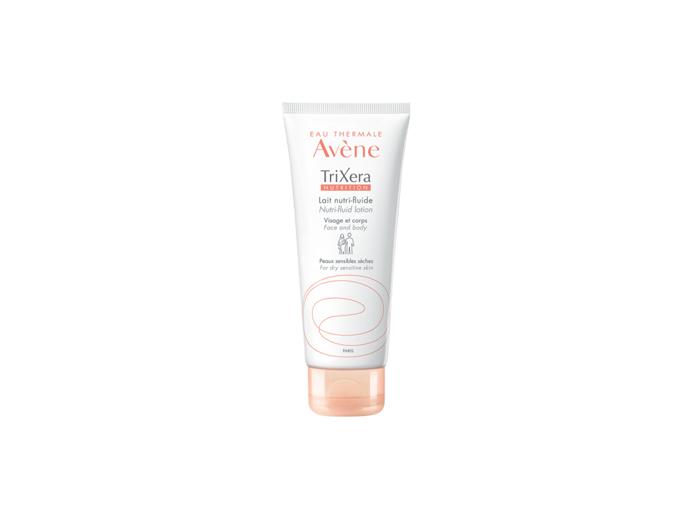 Avene Trixera Nutrition Lait Nutri-fluide Λεπτόρρευστο Θρεπτικό Γαλάκτωμα Προσώπου & Σώματος για την Ξηρή Επιδερμίδα για Όλη την Οικογένεια, 100ml