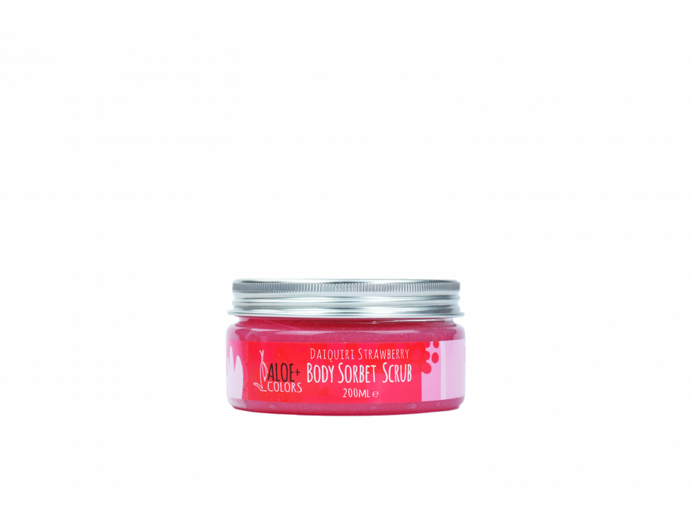 Aloe+Colors Strawbbery Sorbet Body Scrub Σώματος, 200ml