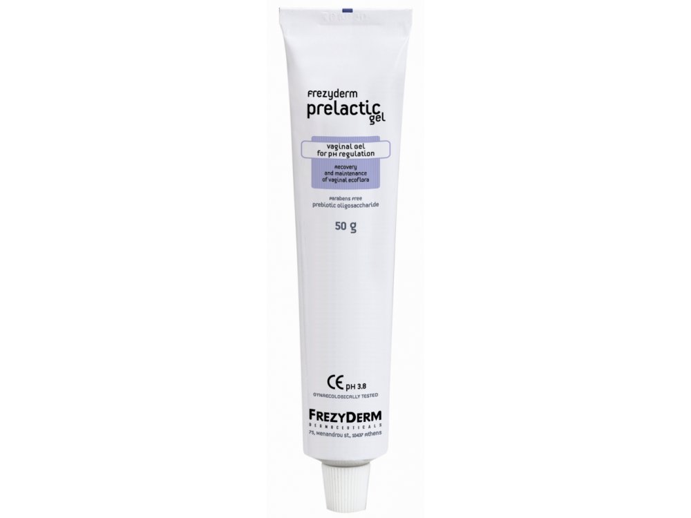 Frezyderm Prelactic Vaginal Cream Gel για την Ενυδάτωση, τη Ρύθμιση & Αποκατάσταση του pH του Κόλπου, 50ml