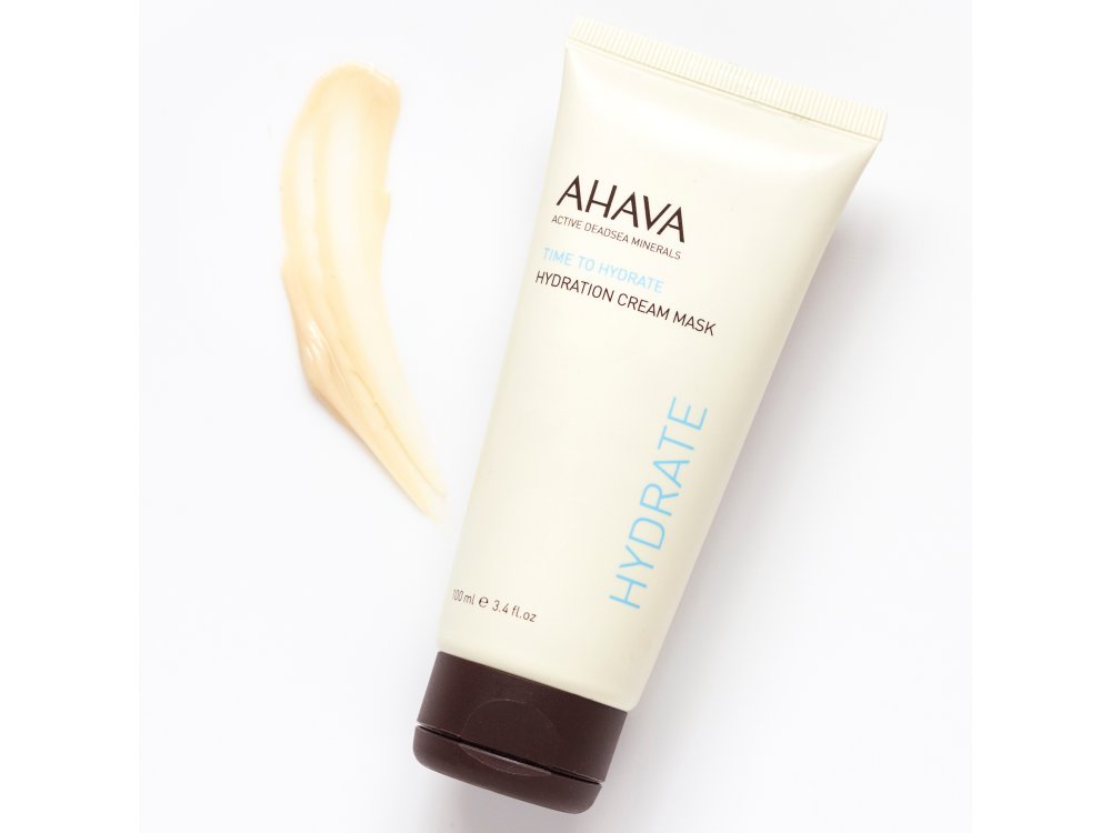 Ahava Time To Hydrate Hydration Cream Mask, Μάσκα Άμεσης Ενυδάτωσης, 100ml