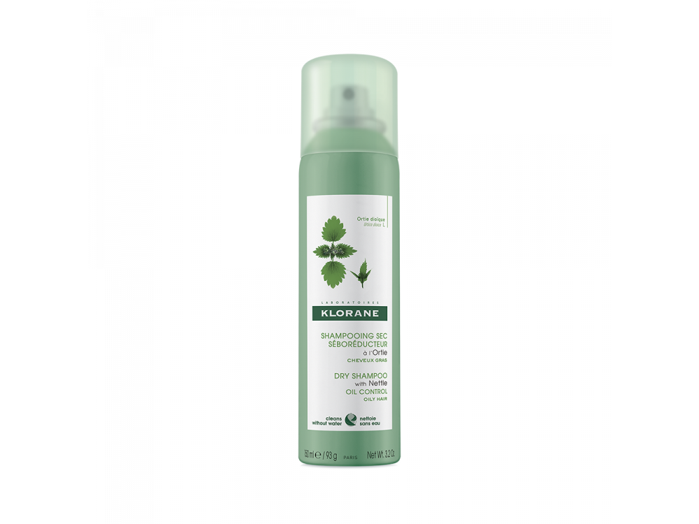 Klorane Dry Shampoo με Τσουκνίδα για λιπαρά μαλλιά - 150ml