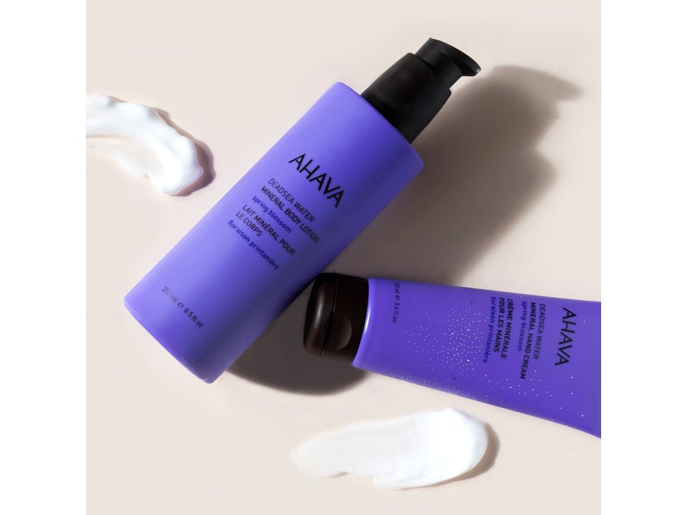 Ahava Dead Sea Water Mineral Body Lotion Spring Blossom, Κρέμα Σώματος με Άρωμα Ανοιξιάτικου Άνθους, 250ml