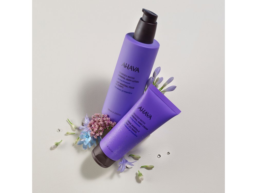 Ahava Dead Sea Water Mineral Body Lotion Spring Blossom, Κρέμα Σώματος με Άρωμα Ανοιξιάτικου Άνθους, 250ml