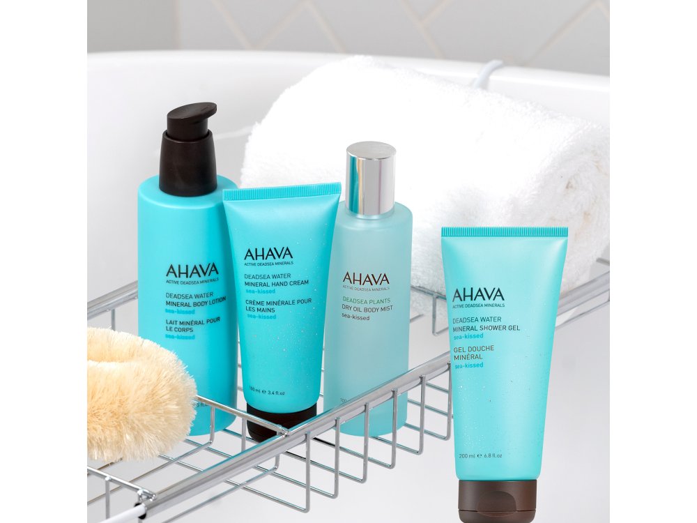 Ahava Dead Sea Water Mineral Shower Gel Sea-Kissed, Αφρόλουτρο με Άρωμα Θαλάσσιας Αύρας, 200ml