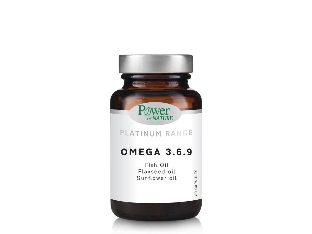 Power Health Platinum Range Omega 3.6.9. Καρδιά-Εγκέφαλος-Χοληστερίνη-Όραση, 30 Κάψουλες